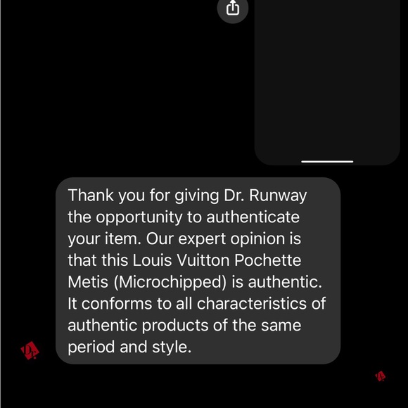 Authentic Louis Vuitton Pochette Metis - Picture 9 of 9